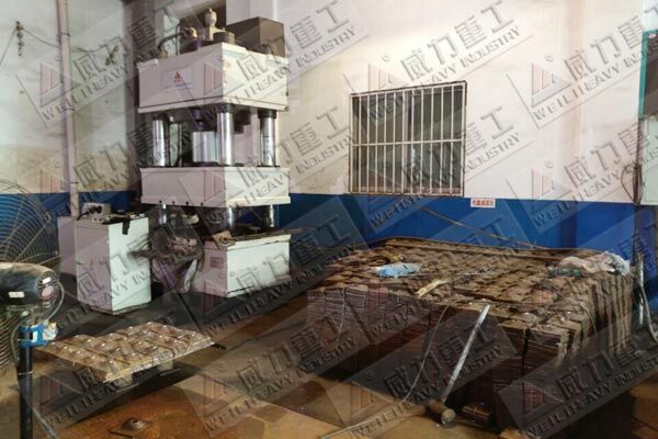 古城煤礦選用礦用錨桿液壓機