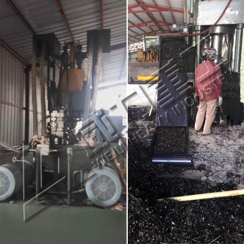 1600噸全自動金屬壓塊屑餅機