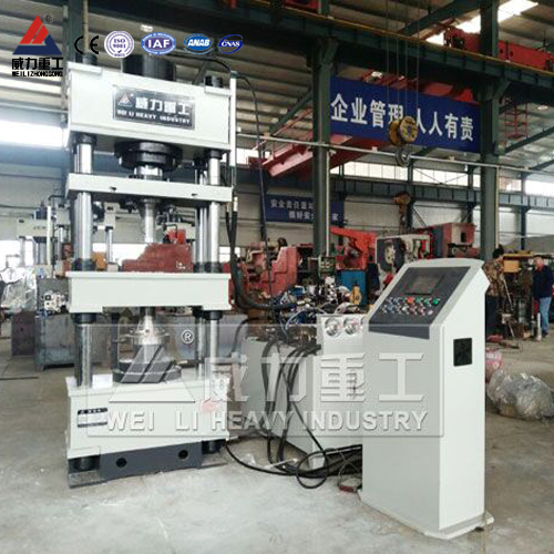 YW28-100噸漁網墜液壓機（四梁四柱式）