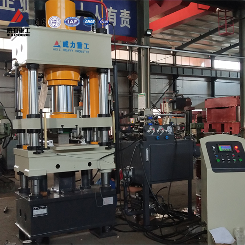 自動送料YW74-315噸陶瓷粉壓塊液壓機