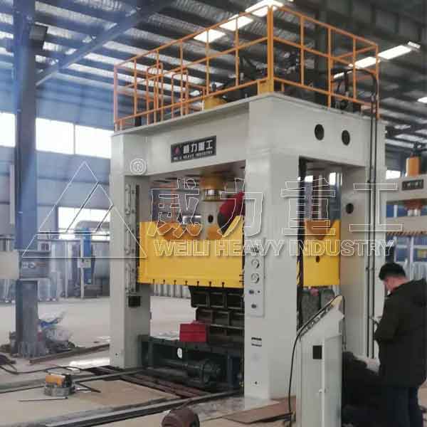 1000噸模具研配液壓機_SMC框架汽車配件模壓機