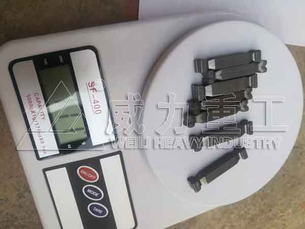 壓制成型漁網墜質量