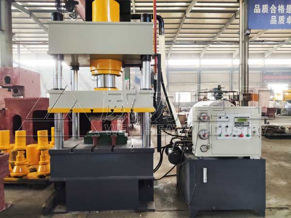 315噸樹脂復合井蓋成型液壓機