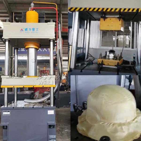 生產頭盔機器設備-200噸玻璃鋼頭盔成型液壓機