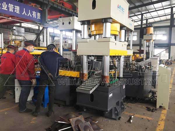 500噸錨桿托盤液壓機（配模具/生產線）