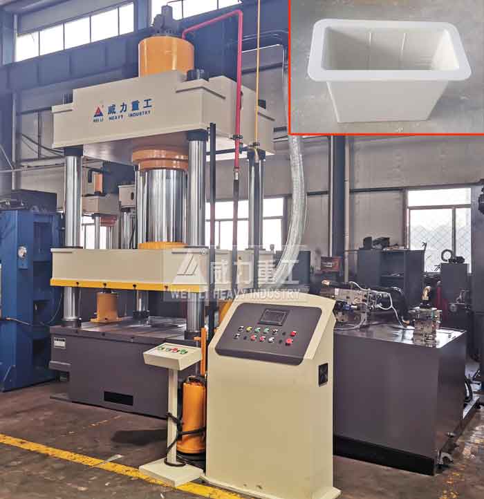 玻璃鋼花盆成型液壓機-400噸500t玻璃鋼制品模壓機