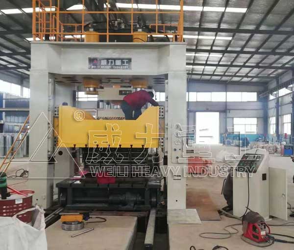 框架式玻璃鋼衛星天線罩殼液壓機