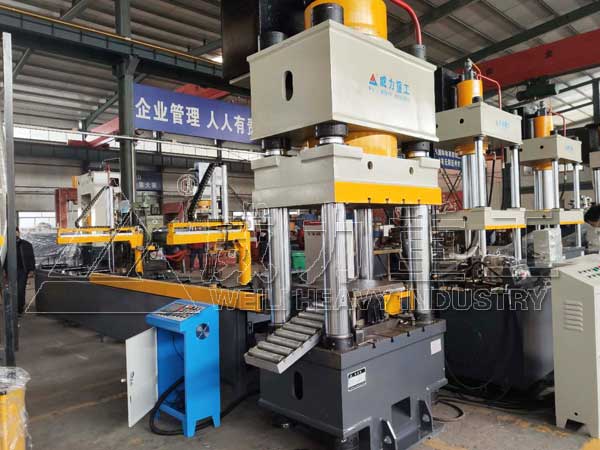 500噸液壓機錨桿托盤自動生產線