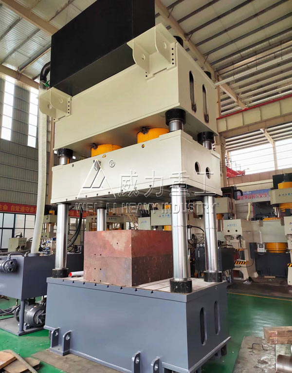 1000噸雙缸四柱液壓機_雙缸1000噸油壓機