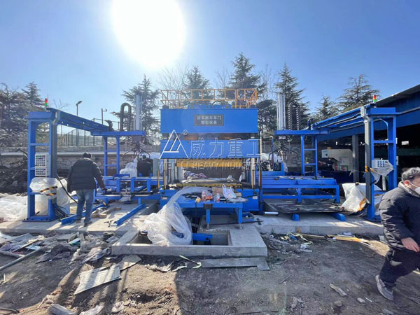 貨車敞車車門整形設備-630噸液壓機