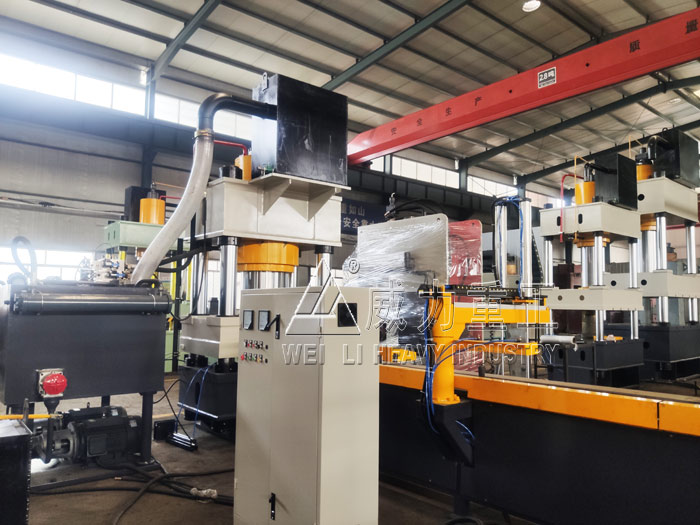 630噸錨桿托盤液壓機生產(chǎn)線